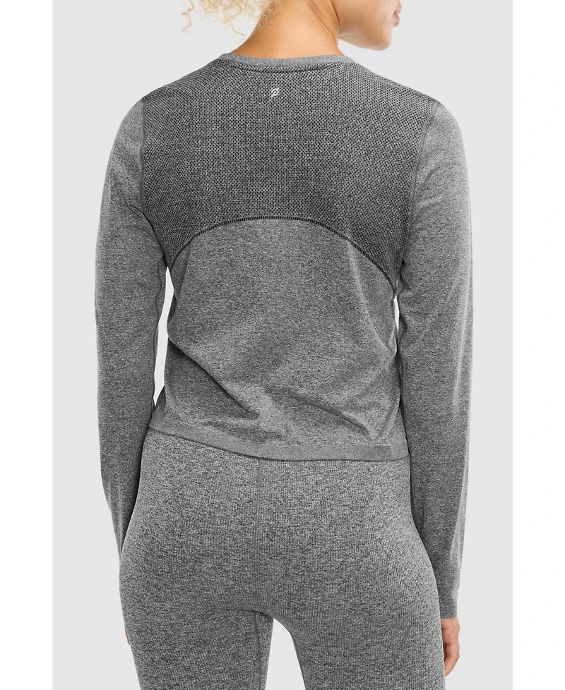Peloton Women's Seamless Melange Long Sleeve