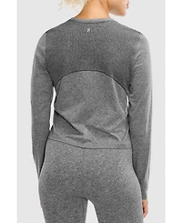 Peloton Women's Seamless Melange Long Sleeve