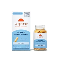 Uqora Defend - Support Bladder Health and Cleanse Biofilm with D-Mannose, Green Tea Extract, Turmeric Extract and More