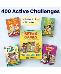 Quokka Active Movement Game for Kids Ages 4-8 – 100 Exercise Cards