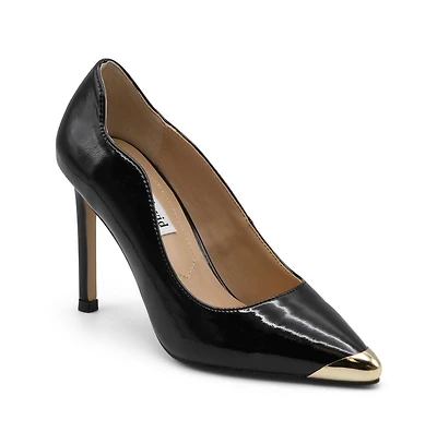 Charles David Womens Rory Scalloped Design Stiletto Heel Dress Pump