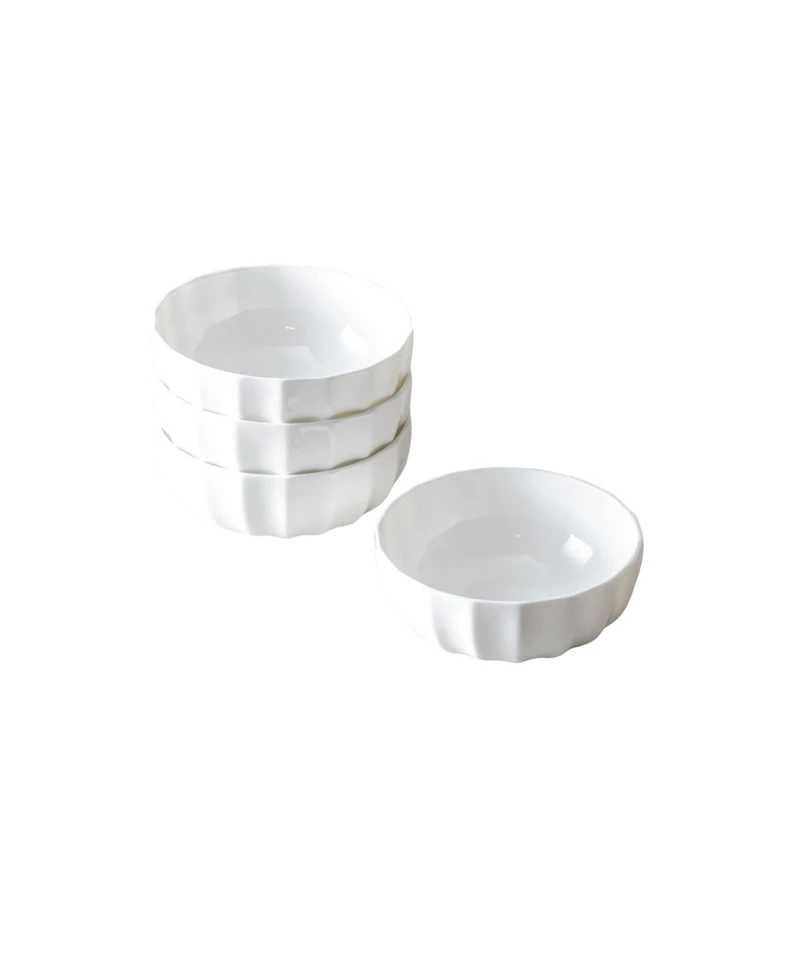Fortessa Blyss Bone China Cereal Bowls, Set of 4