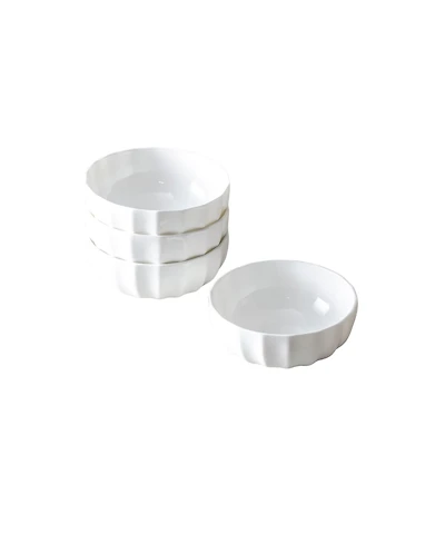 Fortessa Blyss Bone China Cereal Bowls, Set of 4