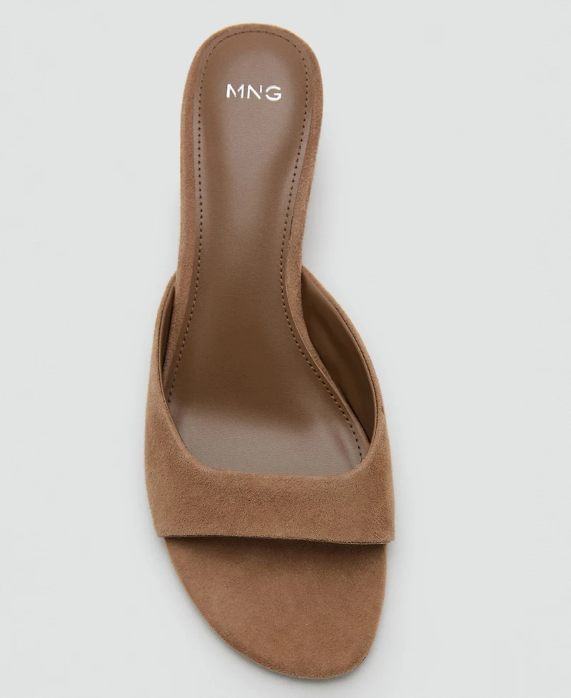 Mango Women's Espadrille Wedge Sandals