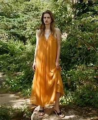 Mango Women's Flowy Chiffon Dress