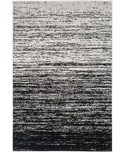 Safavieh Adirondack 113 Silver and Black 9' x 12' Area Rug