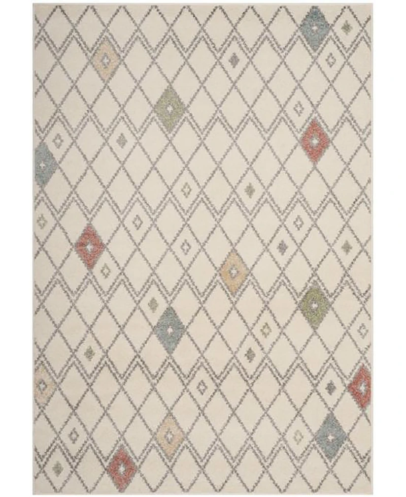 Safavieh Adirondack 132 Ivory and Multi 5'1" x 7'6" Area Rug