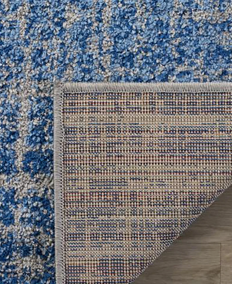 Safavieh Adirondack 116 Blue and Silver 5'1" x 7'6" Area Rug