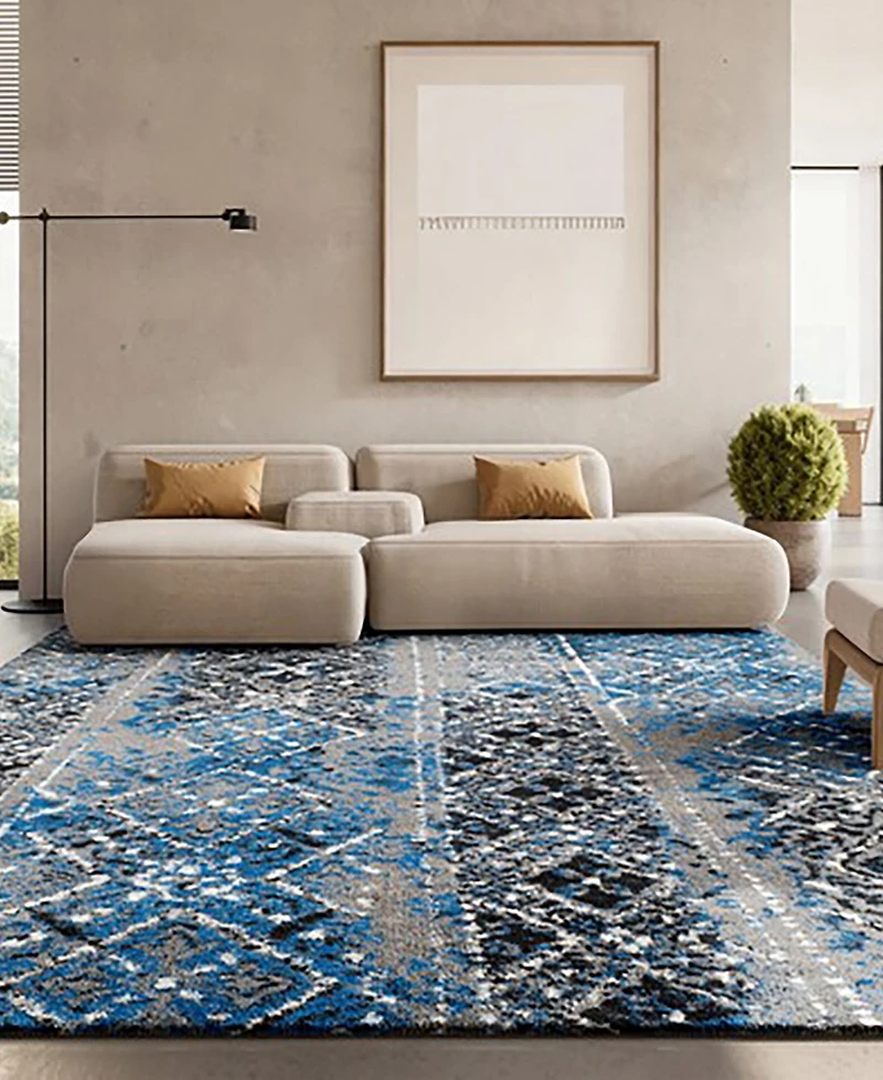 Safavieh Adirondack 111 Silver and Multi 9' x 12' Area Rug