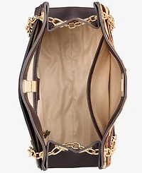 I.n.c. International Concepts Harperr Zebra-Print Shoulder Bag, Macy's Exclusive