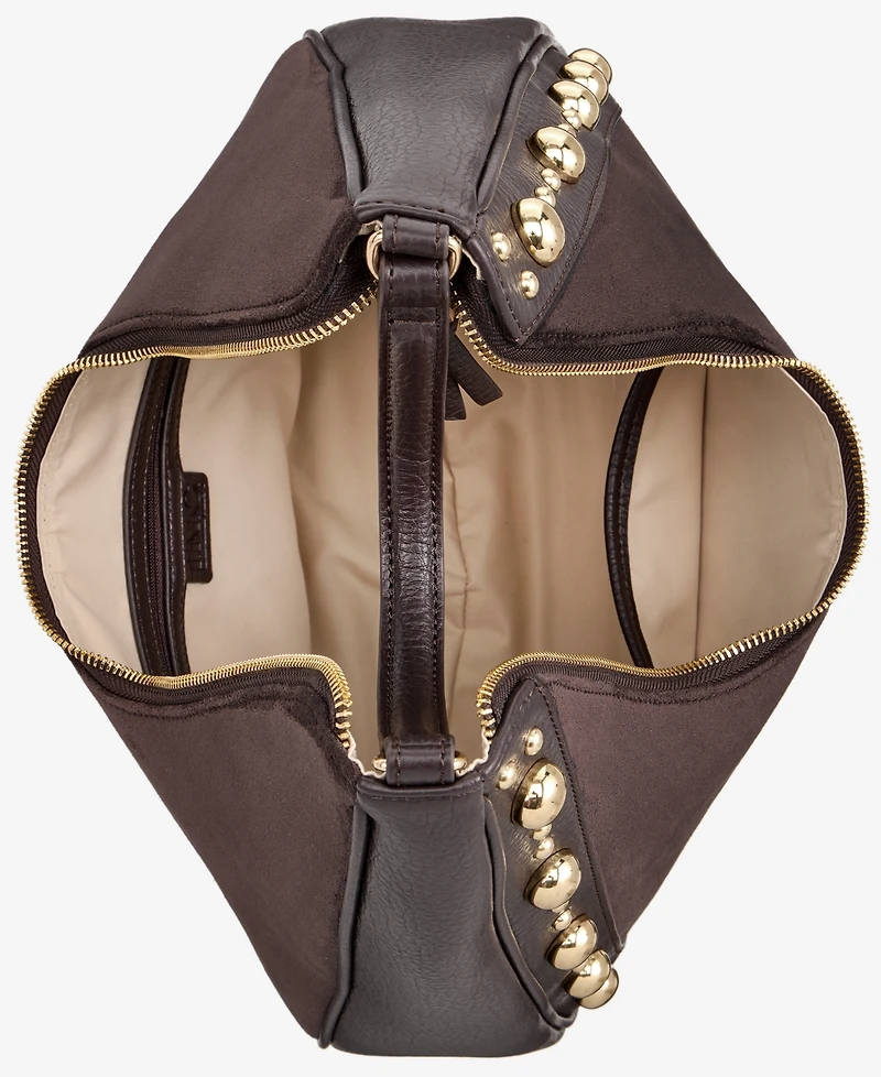 I.n.c. International Concepts Kyel Faux Suede Studded Hobo Bag, Macy's Exclusive