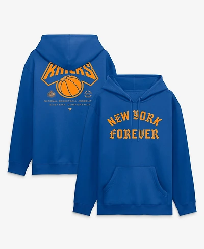 Fanatics Men's Blue New York Knicks Ny Forever Legacy Hoodie