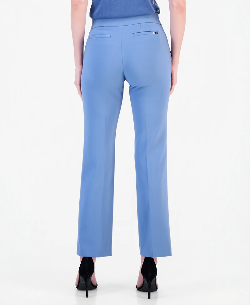 Anne Klein Petite Pull-On Slash Pocket Trouser Pants