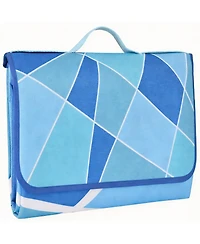 Aofar 59"x79" Picnic Blanket Waterproof Foldable Beach Mat Outdoor Camping Travel