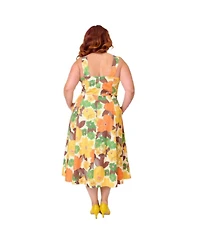 Unique Vintage Plus Picnic Perfect Midi Dress