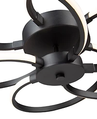 Artcraft Lighting Equinox 20.9" Metal Led Flush Mount