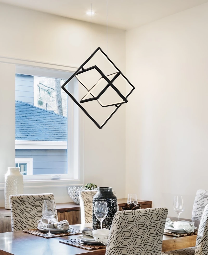 Artcraft Lighting Graymar 19.8" Metal Led Pendant