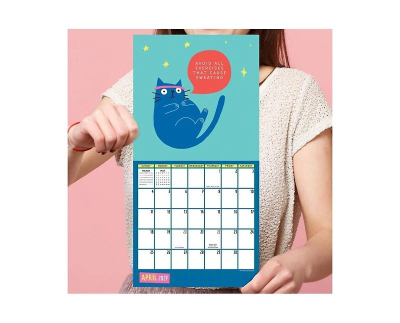 Tf Publishing Paper Goods 2027 Cats vs Adulting Mini Calendar