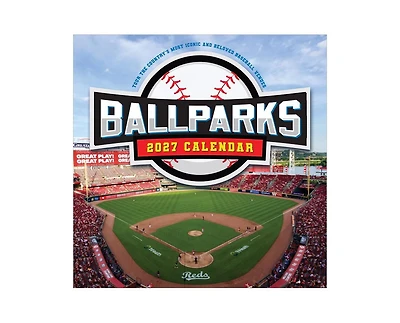 Tf Publishing Paper Goods 2027 Ballparks Wall Calendar