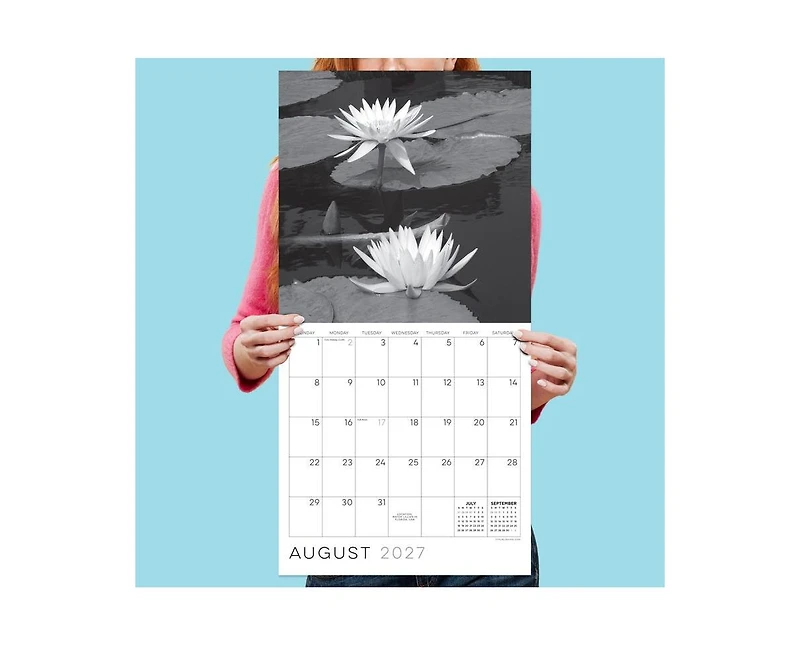 Tf Publishing Paper Goods 2027 Zen Nature Wall Calendar
