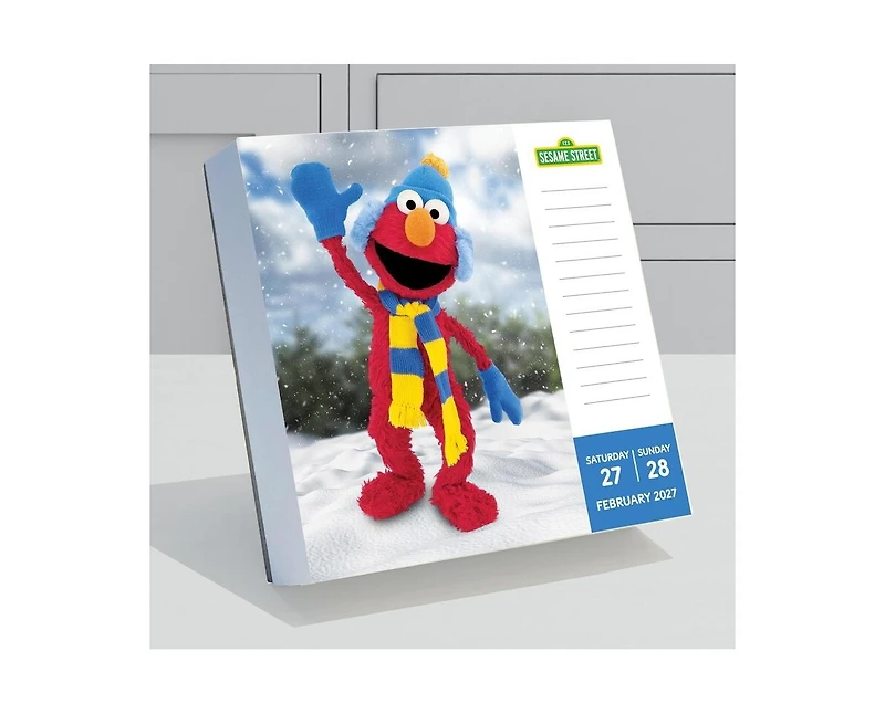 Tf Publishing Paper Goods 2027 Sesame Street Daily Desktop Calendar