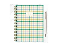 Tf Publishing Paper Goods 2027 Pastel Plaid Medium Weekly Monthly Planner