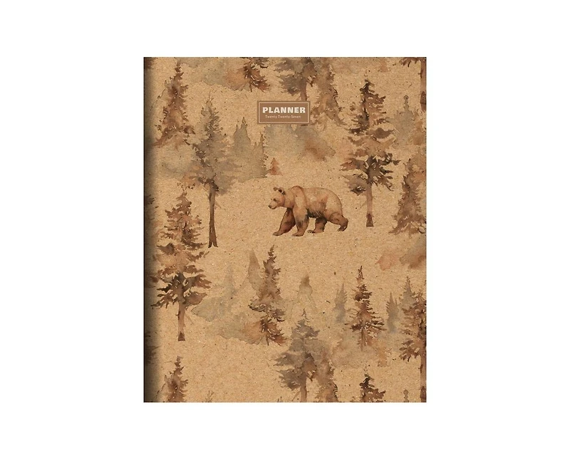 Tf Publishing Paper Goods 2027 Bear Tracks Large Monthly Planner