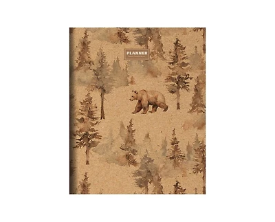 Tf Publishing Paper Goods 2027 Bear Tracks Large Monthly Planner