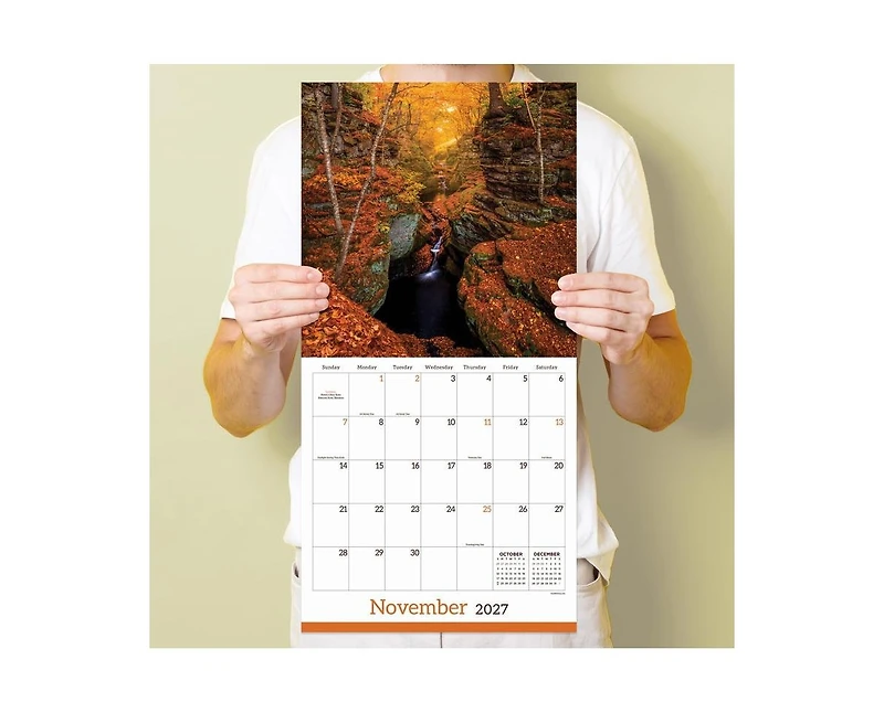 Tf Publishing Paper Goods 2027 Wisconsin Wall Calendar