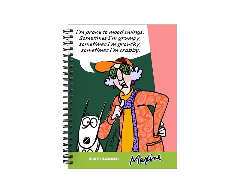 Tf Publishing Paper Goods 2027 Maxine Medium Weekly Monthly Planner