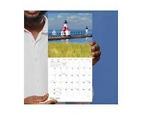 Tf Publishing Paper Goods 2027 Lighthouses Mini Calendar
