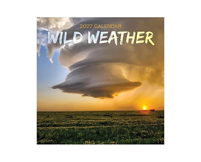 Tf Publishing Paper Goods 2027 Wild Weather Wall Calendar
