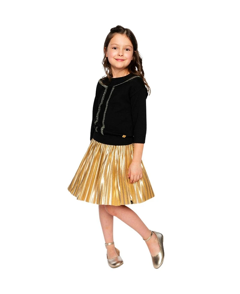 Deux par Little and Big Girl 6-14 Knitted Sweater