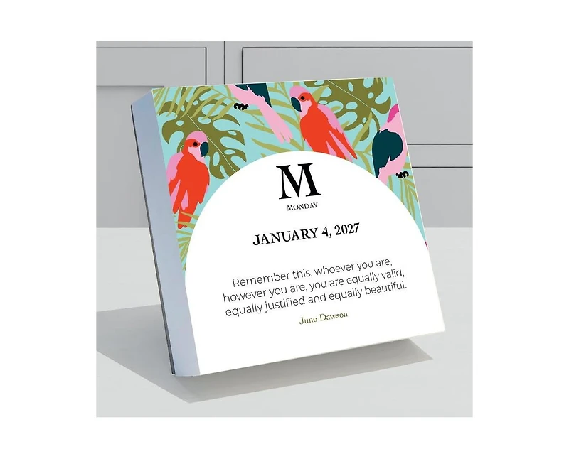 Tf Publishing Paper Goods 2027 365 Inspiring Women Daily Desktop Calendar