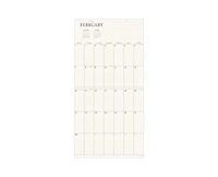 Tf Publishing Paper Goods 2027 Simple Aesthetic Grid Wall Calendar