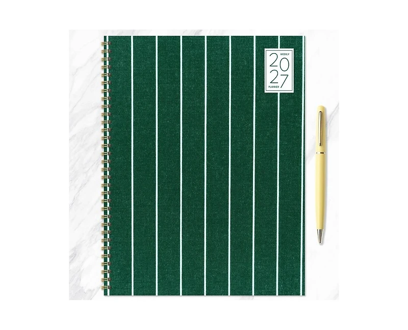 Tf Publishing Paper Goods 2027 On the Stripe Large Weekly Monthly Planner