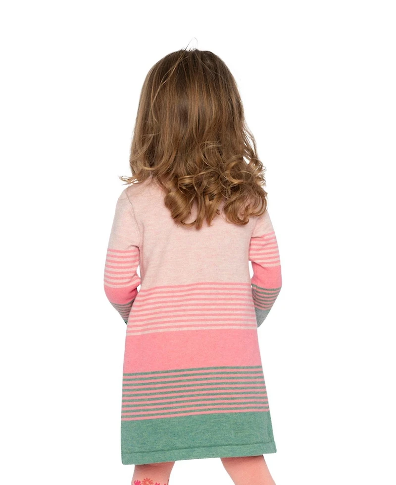 Deux par Baby Girl (12M–24M) Knitted Stripe Dress