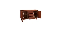 Flynama Mid Century Buffet Cabinet with 3 Drawers