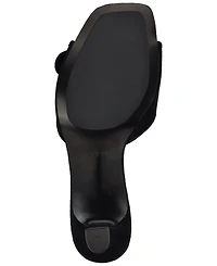 Guess Women's Dista Buckle Kitten Heel Sandals