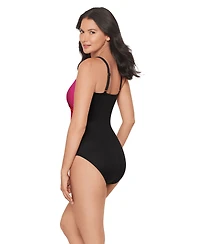Miraclesuit Women's Petali Rosa Starr Underwire One-Piece Swimsuit