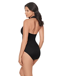 Miraclesuit Women's Razzle Dazzle Theia Soft Cup One-Piece Swimsuit