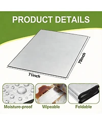 Aofar 91"x 71" Picnic Blanket Beach Camping Sandproof Waterproof