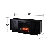 Augusta Home Delgrave Electric Media Fireplace w/ Storage