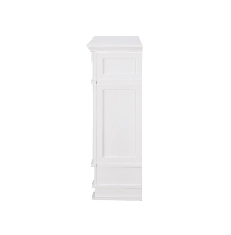 Augusta Home Highgate Electric Criss-Cross Media Fireplace