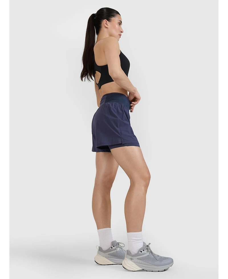 4F Women's Quick-Dry Trail Running Shorts