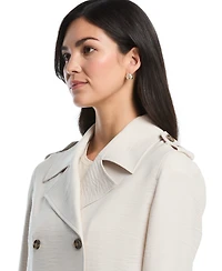 Rafaella Petite Long Sleeve Trench Jacket