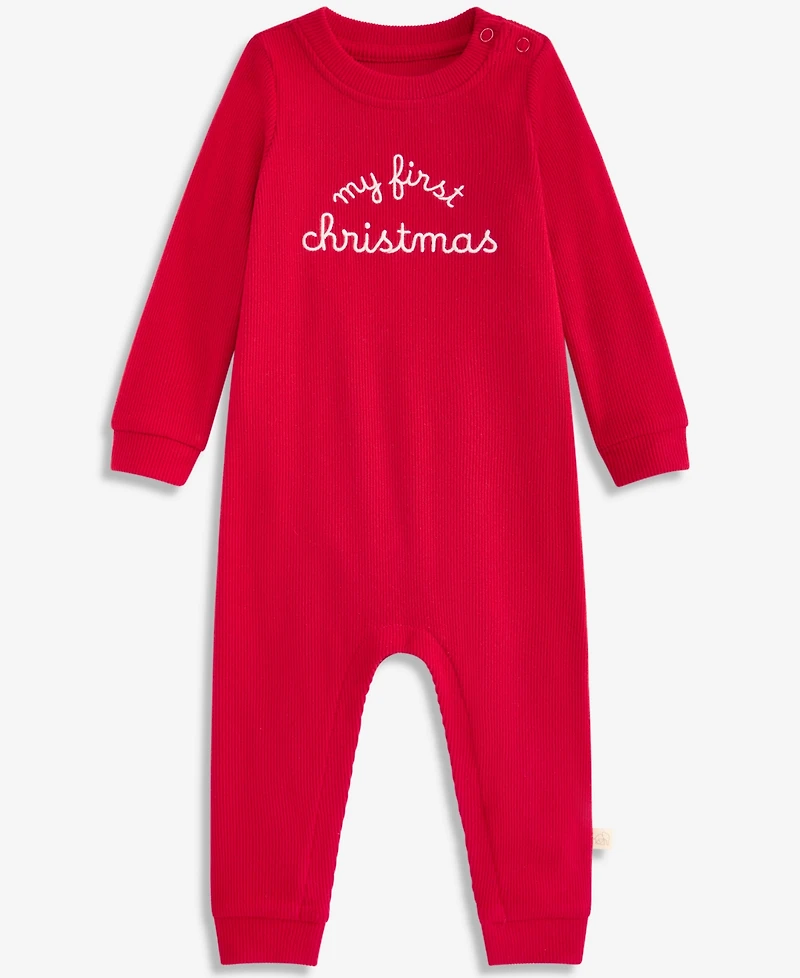 First Impressions Baby 0M-24M My Christmas Coverall, Macy's Exclusive
