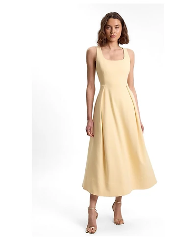 Karen Millen Women's Full Skirt Midi Dress
