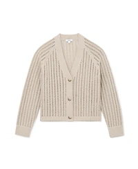 Reiss Women's Constance Stitch Knitted Cardigan