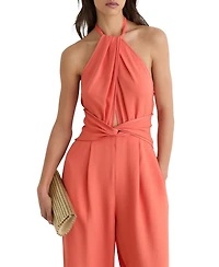 Reiss Women's Akia Contrast Detail Jumpsuit